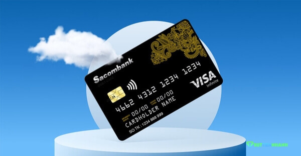 Thẻ tín dụng Visa Platinum của ngân hàng Sacombank