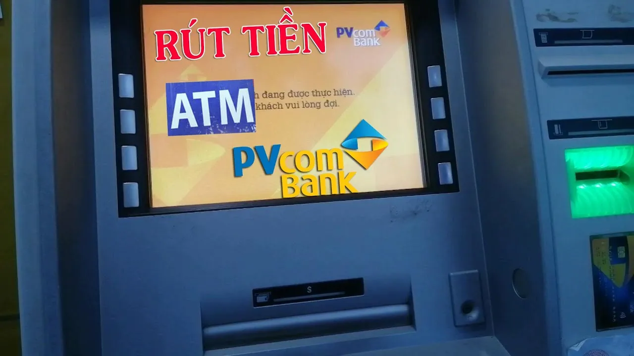 Rút tiền tại cây ATM