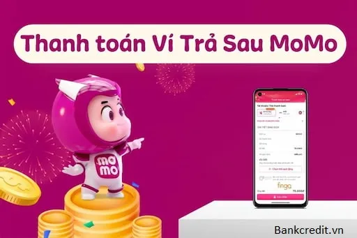 Các hình thức thanh toán với ví trả sau MoMo